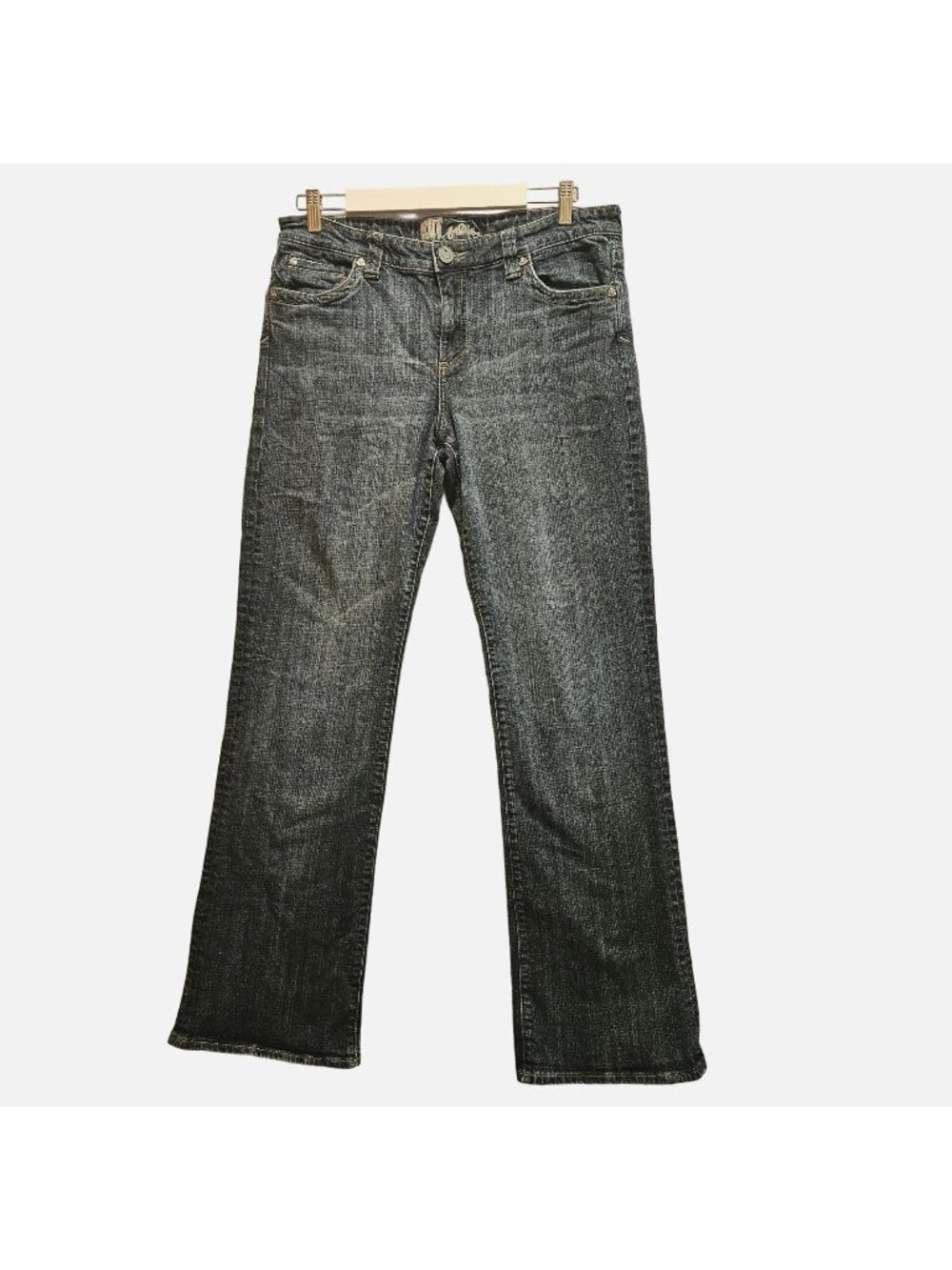 Kut From The Kloth Jeans Womens 8 tall Blue Catherine Boyfriend Straight flaps